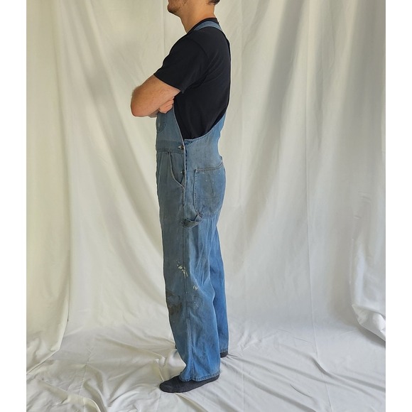Vintage Big Mac Thrashed Overalls - Picture 2 of 5